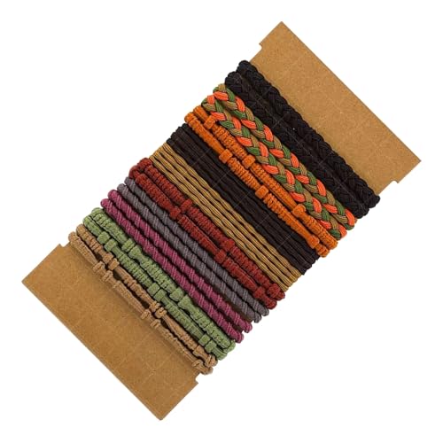 BAHJKASD Mehrzweck Elastische Haargummis 20 Stück Geflochtene Haar Accessoires Bastelbedarf Für Modische Looks Tägliche Freizeitkleidung BAHJKASD Mehrzweck Elastische Haargummis 20 Stück Geflochtene Haar Accessoires Bastelbedarf Für Modische Looks Tägliche Freizeitkleidung von BAHJKASD