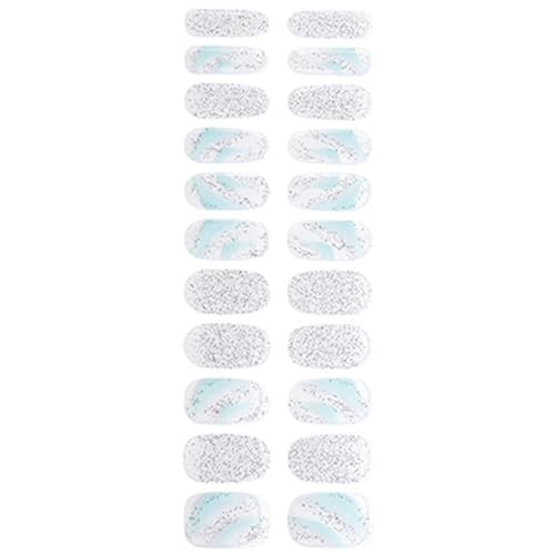 Halloween Nagelaufkleber Nagellackstreifen Maniküre Aufkleber Gele Nägel Wraps Halbgehärtete Gele Nagelstreifen Für Frauen von BAHJKASD