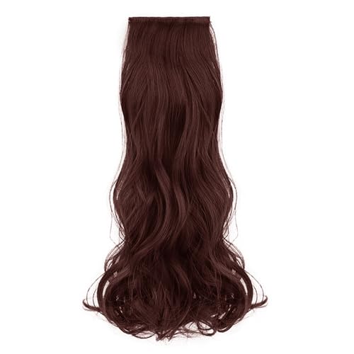 Leichte Synthetische Haarstückhaarperücken Für Weibliche Clips Auf Haarverlängerung Freizeit Frisur Natürliche Wellenperücken Für Frauen von BAHJKASD