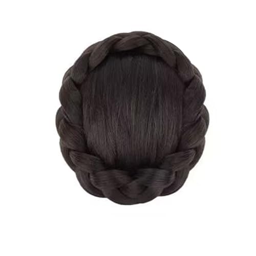 Mädchen Haarbrötchen Haarverlängerung Foto Requisiten Casual Chignons Braids Haarverlängerung Cosplay Vorräte von BAHJKASD