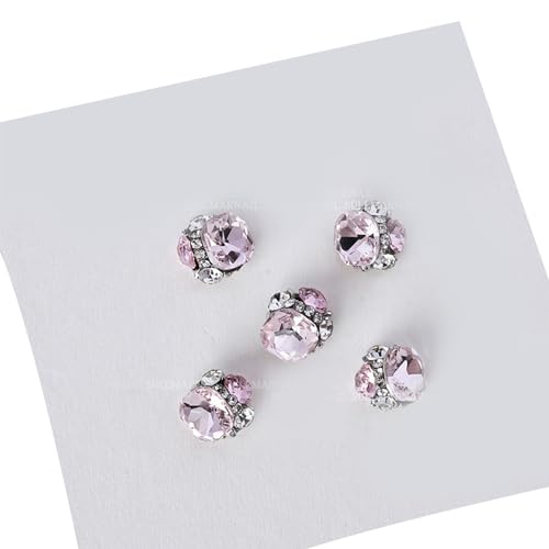 Packung Mit 5 Nagel Strasssteinen 3D Kristall Nagel Edelsteine Nagel Klare Nägel Kunst Nagel Kunst Strasssteine Edelsteine ​​für Frauen von BAHJKASD