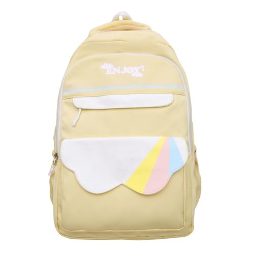Rucksack Mit Großer Kapazität Für Studenten Schule Rucksack Damen Laptop Rucksack Modisch Lässig Tagesrucksäcke Mädchen Reiserucksack Rucksack Mit Großer Kapazität Für Studenten Schule Rucksack Damen Laptop Rucksack Modisch Lässig Tagesrucksäcke Mädchen Reiserucksack von BAHJKASD