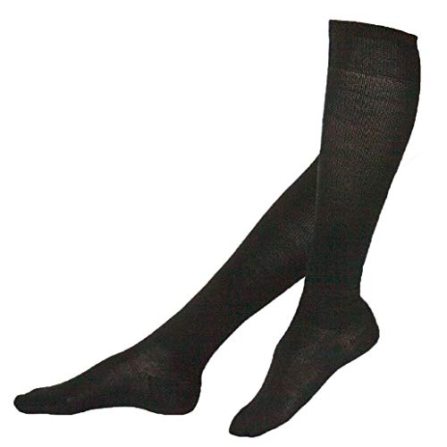 BAHNER Stütz Knie Cashmere, Größe XL, schwarz von BAHNER