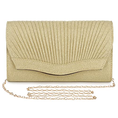 BAIGIO Clutch Tasche Damen Elegant Strass Abendtasche Handtasche Frauen Umh?ngetasche f¨¹r Hochzeit Party Cocktail von BAIGIO