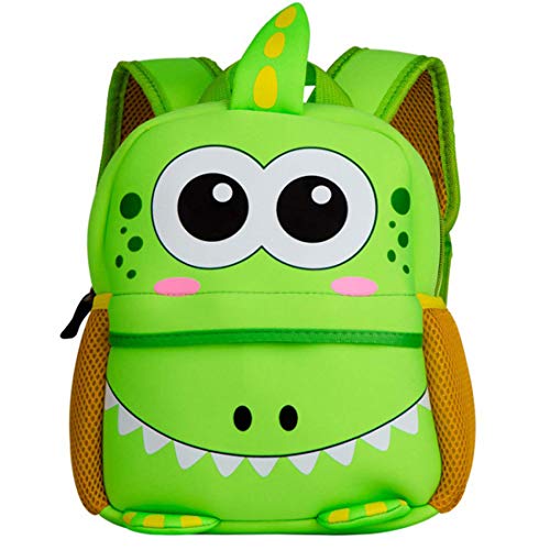 BAIGIO Dino Kinderrucksack Wasserdichter Kinder Mini Schulrucksack Kinderrucksack Jungen Mädchen Kleinkind Kinder Schule Tasche mit Tier Design (Dinosaurier, S) von BAIGIO