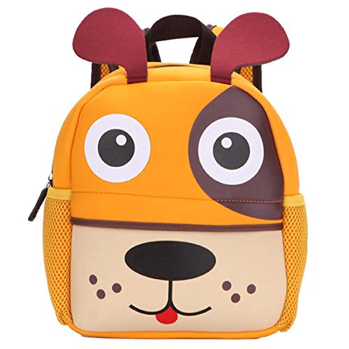 BAIGIO Puppy Kinderrucksack Wasserdichter Kinder Mini Schulrucksack Kinderrucksack Jungen Mädchen Kleinkind Kinder Schule Tasche mit Tier Design (Puppy, S) von BAIGIO