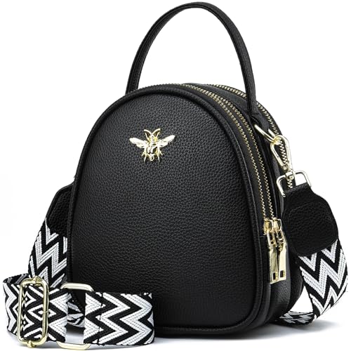 BAIKELI Leichte kleine Crossbody-Tasche, Umhängetasche für Damen, elegante Tasche für Handy und Geldbörse, Small von BAIKELI