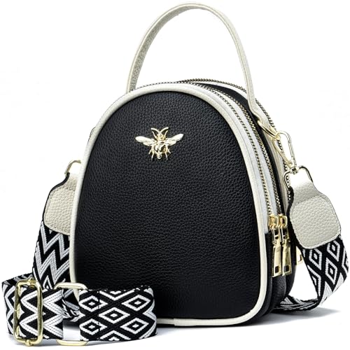 BAIKELI Leichte kleine Crossbody-Tasche, Umhängetasche für Damen, elegante Tasche für Handy und Geldbörse, Small von BAIKELI