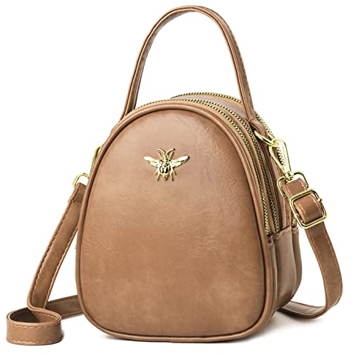 BAIKELI Leichte kleine Crossbody-Tasche, Umhängetasche für Damen, elegante Tasche für Handy und Geldbörse, Small von BAIKELI