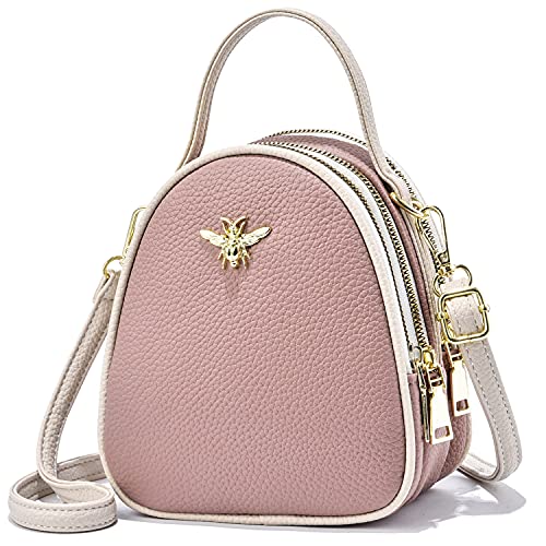 Leichte kleine Crossbody-Tasche, Umhängetasche für Damen, elegante Tasche für Handy und Geldbörse, Small von BAIKELI