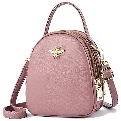 BAIKELI Leichte kleine Crossbody-Tasche, Umhängetasche für Damen, elegante Tasche für Handy und Geldbörse von BAIKELI