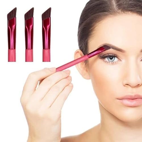 5 x Wildaugenbrauen-Pinsel, multifunktional, simuliert, Augenbrauen-Make-up-Pinsel, quadratischer Concealer-Pinsel, Beauty-Make-up-Pinsel, Lidschatten von BAILIY