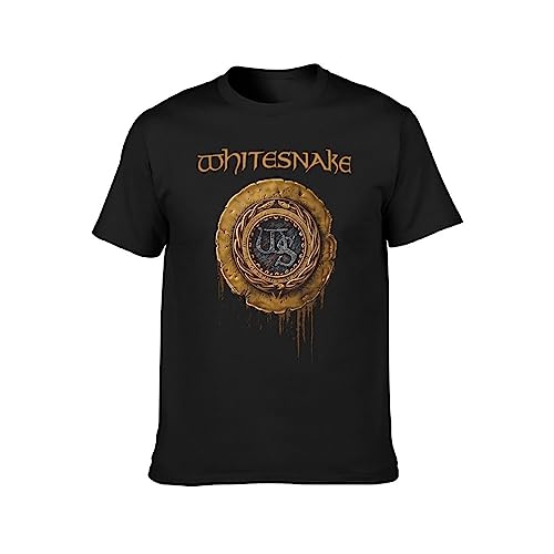 Whitesnake 1987 T-Shirt Mens Black Unisex Tees XXL von BAIQI