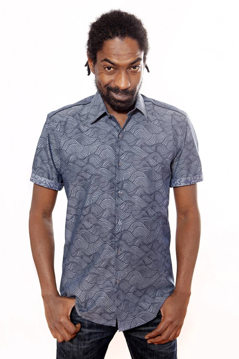 Chambray Hemd Kurzarm - Neue Welle Baïsap von BAISAP