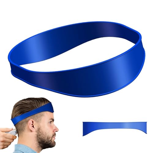 Gebogenes Silikon-Haarschnittband, Haarschneideführung für Männer, flexible elastische Verblassungsführung mit verstellbarer Kurve, Rasierschablone für Zuhause, Haarschneidewerkzeug, leicht zu Gebogenes Silikon-Haarschnittband, Haarschneideführung für Männer, flexible elastische Verblassungsführung mit verstellbarer Kurve, Rasierschablone für Zuhause, Haarschneidewerkzeug, leicht zu von BAIWANLHC