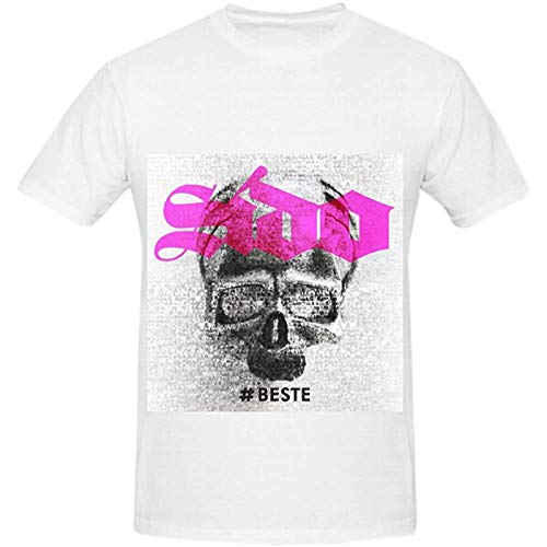 Sido Beste Jazz Men Round Neck Custom Shirts White 3XL Sido Beste Jazz Men Round Neck Custom Shirts White 3XL von Baiyun