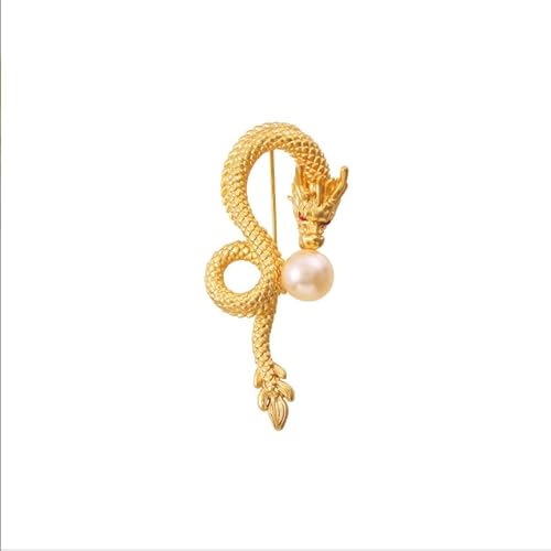 BAJIE Brosche Lange Schlange Anhänger Tier Brosche Pin Klarer Strass Kristall Klassische Frauen Party Brosche von BAJIE