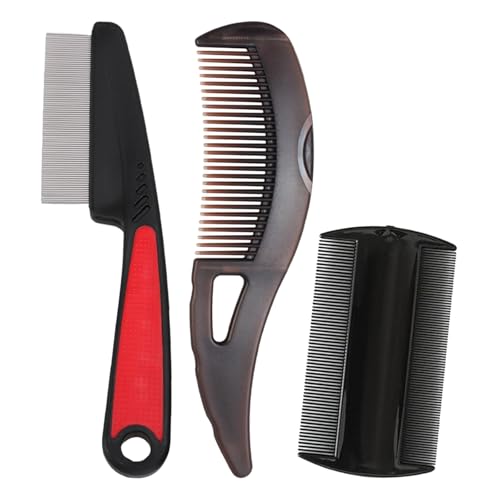 Dandruff Comb, Massage Hair Comb, Kunststoff Hollow Tooth Dandruff Removal Scalp Comb Lice Comb Birth Comb Dandruff And Dirt Removal Comb Women Men Healthier Scalp, Kopfhautpflege von BAJIUK