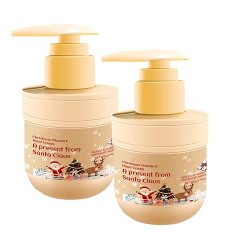 Handlotion mit weihnachtlichem Duft und Design für Weihnachten, Geschenkidee/kleine Give-Away zu Weihnachten, Feuchtigkeitscreme mit Urea und Sheabutter, Ultimatives Handpflege für Weihnachts (2) von BAJIUK