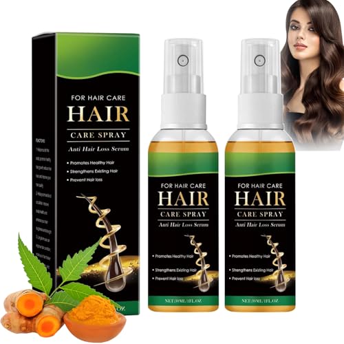 Ingwer Haaröl,Haarwachstum für Haarausfall,Nährende Magische Behandlung,Natürliches ätherisches Haaröl,Förderung Von Dickerem Haarwachstum,Fördert Dickeres Haar Wachstum für Frauen & Männer (2PC) von BAJIUK