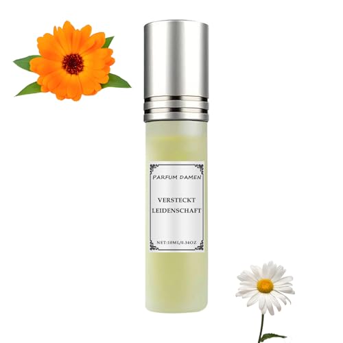Pheromone Parfum Woman, 2025 Neu Roll-On Mini Parfum Woman, Parfüm mit Pheromonen für Frauen, Parfüm Frauen, Enhanced Scents Pheromone Perfume (Gänseblümchen) von BAJIUK