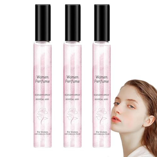 Pheromone Parfum Woman, Pheromone Parfum Spray, Verbesserte Pheromon Parfüm Spray für Frauen, Pheromonen Parfum Spray Damen, Pheromon Parfüm für Mädchen und Frauen, Pheromon Parfum Damen, (3PC) von BAJIUK