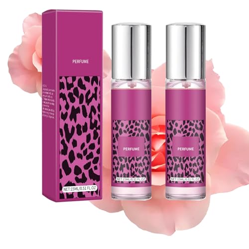 Pheromone Parfum Woman,Pheromone Cologne Perfume,Pheromone Parfum Damen,Eau de Cologne Herren Parfüm,Long-Lasting Pheromones Cologne Perfumes for Women,Roll-On Pheromon Cologne Parfüm (2PC) von BAJIUK