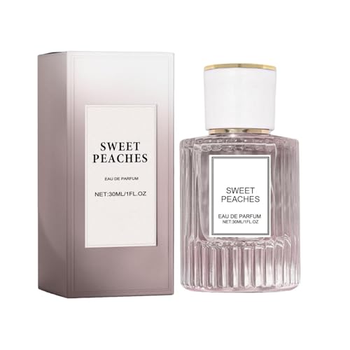 Pheromone Perfume Woman, 2025 Upgrade Enhanced Pheromone Perfume, Pheromone Perfume Collection, Parfüm mit Pheromonen Zieht Frauen für Langanhaltender Duft (30ml, Sweet Peaches) von BAJIUK
