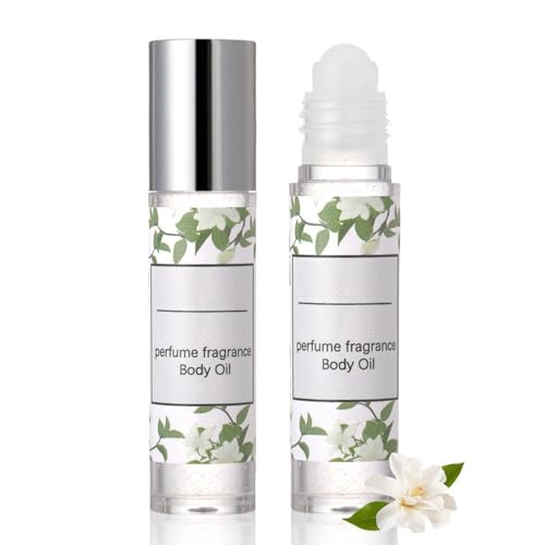 Roll-on Parfümöl, Konzentriertes Parfüm Körperöl, Langanhaltendes Parfüm auf Ölbasis für Männer und Frauen, Reisegröße Alkoholfreies Parfümöl Flasche, Long Lasting Parfüm Körperöl (B) von BAJIUK