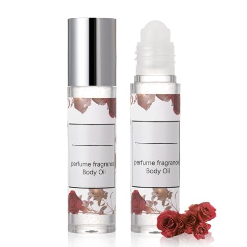 Roll-on Parfümöl, Konzentriertes Parfüm Körperöl, Langanhaltendes Parfüm auf Ölbasis für Männer und Frauen, Reisegröße Alkoholfreies Parfümöl Flasche, Long Lasting Parfüm Körperöl (E) von BAJIUK