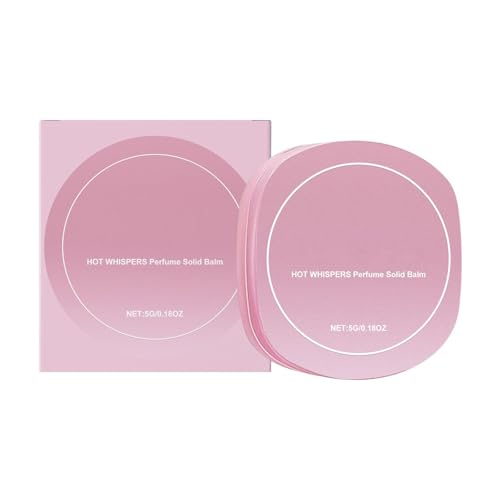 Solid Perfume Balm - Natural Ingredients, Long Lasting Fragrance, Solid Perfume for Women, Portable Women's Perfume, Suitable for Traveling, Best Gifts,Suitable for Traveling,Best Gifts (Rosa) von BAJIUK
