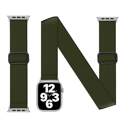 Ankle/Arm and WristBand Compatible with Apple Watch Band 38mm 40mm 41mm for Women Men, Stretchable Band Adjustable Bracelets for iWatch Series 8 7 6 5 4 3 2 1 SE junlv Ankle/Arm and WristBand Compatible with Apple Watch Band 38mm 40mm 41mm for Women Men, Stretchable Band Adjustable Bracelets for iWatch Series 8 7 6 5 4 3 2 1 SE junlv von BALALA