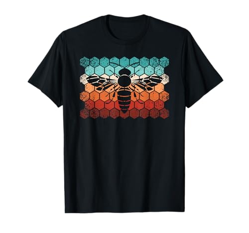 Biene Bienenzüchter Imker Imkerei Retro Bienen Honig Herren T-Shirt von BALARI
