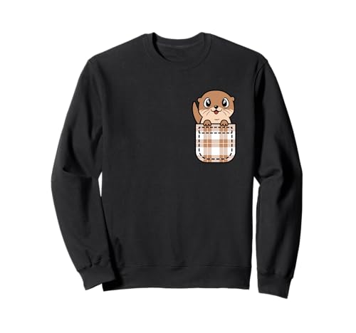 Lustiger Otter Männer Frauen Kinder Sweatshirt von BALARI