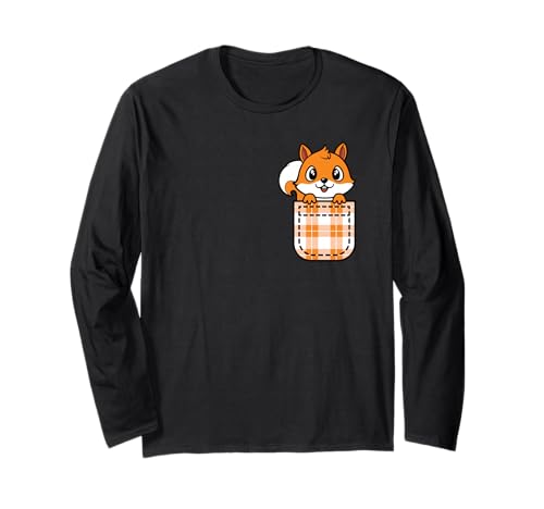 Lustiges Eichhörnchen Cool Eichhörnchen Männer Frauen Kinder Langarmshirt von BALARI