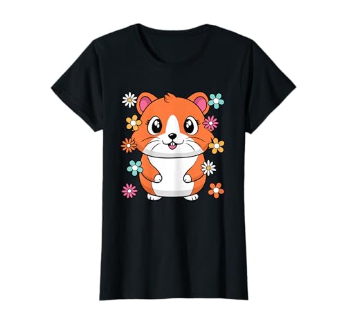 Süßer Hamster Groovy Kawaii Frauen Mädchen Kinder T-Shirt von BALARI
