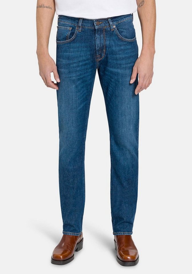 BALDESSARINI 5-Pocket-Jeans John Tribute To Nature Candiani Denim von BALDESSARINI
