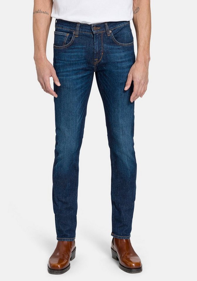 BALDESSARINI 5-Pocket-Jeans John Tribute To Nature Candiani Denim von BALDESSARINI