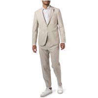 BALDESSARINI Herren Anzug beige Leinen Slim Fit von BALDESSARINI