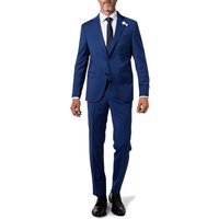 BALDESSARINI Herren Anzug blau Schurwolle Slim Fit von BALDESSARINI