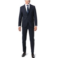 BALDESSARINI Herren Anzug blau Schurwoll-Stretch Slim Fit von BALDESSARINI