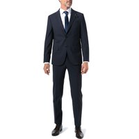 BALDESSARINI Herren Anzug blau Schurwoll-Stretch Slim Fit von BALDESSARINI