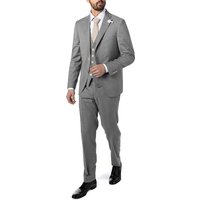 BALDESSARINI Herren Anzug grau Schurwoll-Stretch von BALDESSARINI