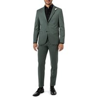 BALDESSARINI Herren Anzug grün Schurwolle Slim Fit von BALDESSARINI