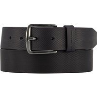 BALDESSARINI Herren Gürtel blau Leder geprägt von BALDESSARINI