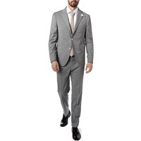 BALDESSARINI Herren Anzug Grau Schurwoll-Stretch von BALDESSARINI