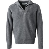 BALDESSARINI Herren Cardigan grau unifarben von BALDESSARINI