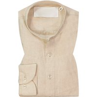 BALDESSARINI Herren Hemd beige Leinen von BALDESSARINI