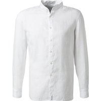 BALDESSARINI Herren Hemd weiß Leinen von BALDESSARINI