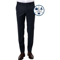 BALDESSARINI Herren Hose blau Schurwolle von BALDESSARINI